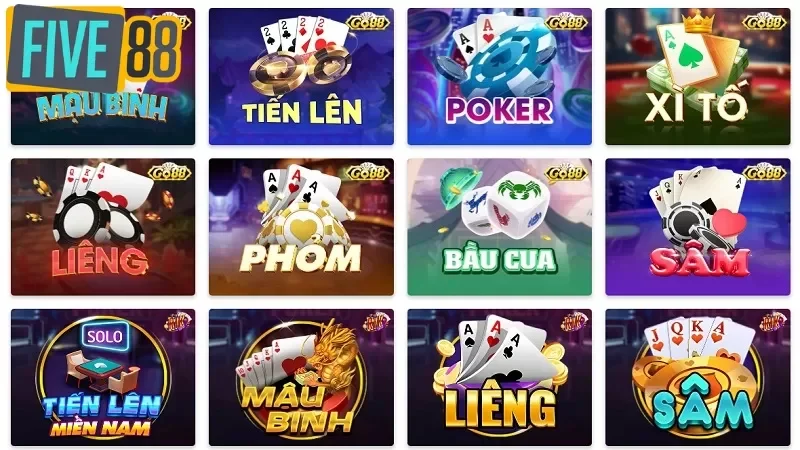 Tìm hiểu sơ lược qua về game bài FIVE88